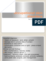 Occupational Skin Disorders