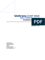 sjzl20093420-ZXMP M820 (V2.40) Installation Manual PDF