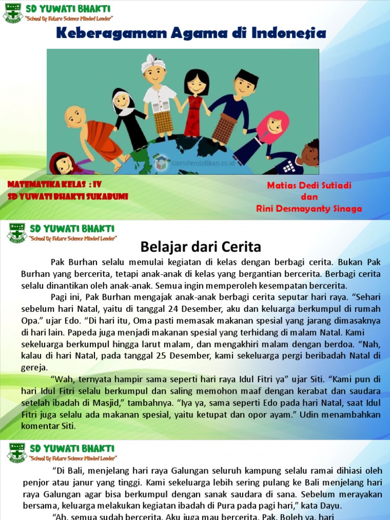 Memperkuat Keberagaman dengan Kerjasama Antar-Agama di Desa Sikabau