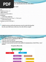 Labeled Continue and Break Statements Must Be Inside The Loop That Has The Same Label Name Otherwise, The Code Will Not Compile