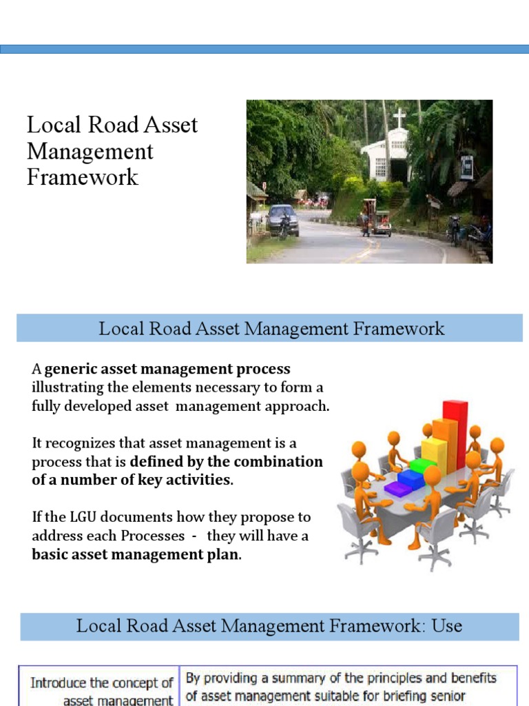 Road Asset Management Framework Davao2018 Pdf Risk Risk Management