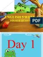 English 5 Week 5: Fourth Quarter