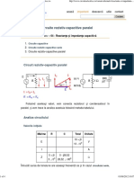 Circuite Rezistiv-Capacitive Paralel