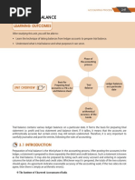 Unit 3: Trial Balance: Learning Outcomes