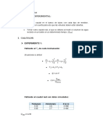 Procedimiento experimental