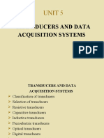 Transducers and Data Acquisition Systems: Unit 5