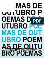 Poemas de Outubro - Renato Castelo de Carvalho