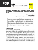 Analysis of Indonesian Public Diplomacy Through Friends 2018