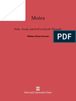 Moira, Fate, Good and Evil in Greek Thought 