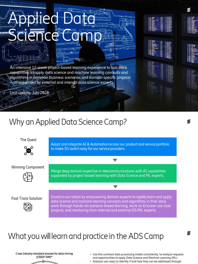 Applied Data Science Camp - Info | PDF | Machine Learning | Artificial ...