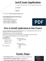 How To Create Application