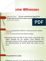 Winsome Witnesses