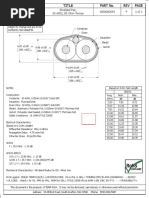 30 AWG Cable DATA Sheet