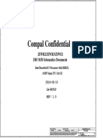 Compal Confidential: Ziwb2/Ziwb3/Ziwe1 DIS M/B Schematics Document