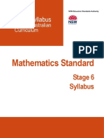 Mathematics Standard Stage 6 Syllabus 2017 PDF