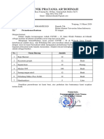 Surat Permohonan Donasi Klinik Pratama Ar'rohmah PDF