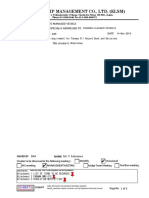 "K" Line Ship Management Co., Ltd. (KLSM) : Date Subject This Circular Is REF QCG Circ New Issue 029