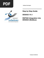 Step by Step Guide Desigo V4.1 RDF302 Integration Into DESIGO (Modbus)