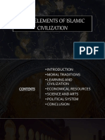 Basic Elements of Islamic Civilization