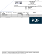 Bank statement summary for savings account