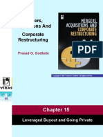 Mergers, Acquisitions and Corporate Restructuring: Prasad G. Godbole