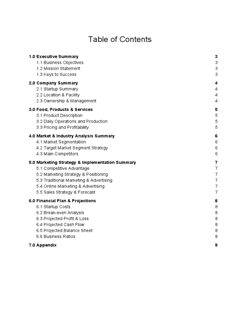 Business Plan Overview & Strategy | PDF | Business