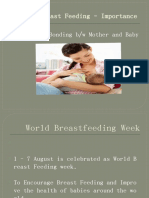 Imortance of Breast Feeding