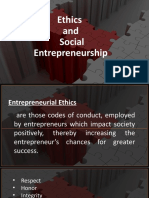 Ethics and Social Entrepreneurship