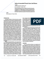 Acoustical Characteristics of Annealed French Horn Bell