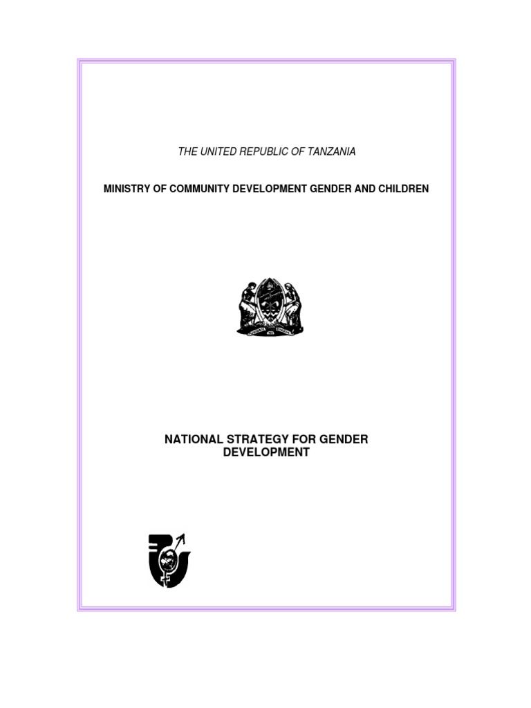 NATIONAL SKILLS DEVELOPMENT STRATEGY TANZANIA PDF intelligence overview