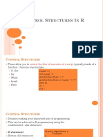 C S I R: Ontrol Tructures N