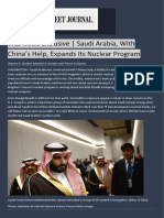 Saudi Arabia Hidden Nuclear Exploration and Extraction With China - WSJ Exclusives