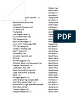 Trading - Data