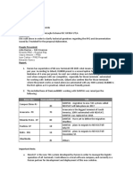 Visit Report Card Date: October 8th, 2015 Customer: Tractebel J Lacerda Related Projects: Modernização Sistema I&C U#3&4 UTLA Objective