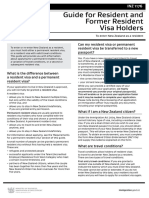 INZ 1176 Resident Visa Guide PDF