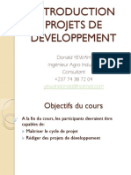 Module 0-Introduction au projet de Dev't