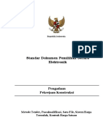 Contoh SDP (Standar Dokumen Penyedia) Secara Elektronik PERMEN PUPR 14 2020