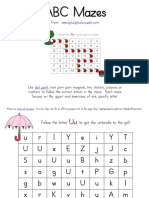 ABC Mazes: Terms of Use Here