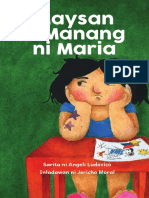 Week 10 IL - Maysan A Manang Ni Maria (Ate Na Si Maria) PDF