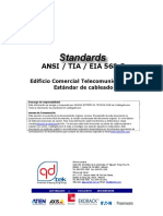 Cabling Standard - ANSI-TIA-EIA 568 B - Commercial Building Telecommunications Cabling Standard - En.es