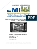 Ensayo Resistencia de Materiales