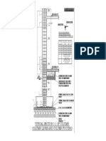 Typical Section 1 1 of Column Column Links and Column Footing