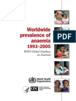 De Benoist - 2008 - Worldwide prevalence of anaemia 1993-2005 who Global database on anaemia.pdf