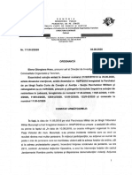 Ordonanța de Infirmare A Clasării Dosarului 10 August (Text Integral)