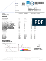 Hematología y bioquímica de Sebastián Jiménez