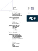 Topics For Training