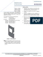 10-2695-c Deadfront Kit Installation Instructions
