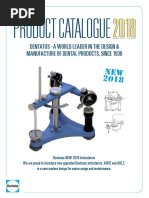 Dentatus CATALOGUE 2018 Sept Articulators PDF