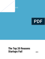 The Top 20 Reasons Startups Fail