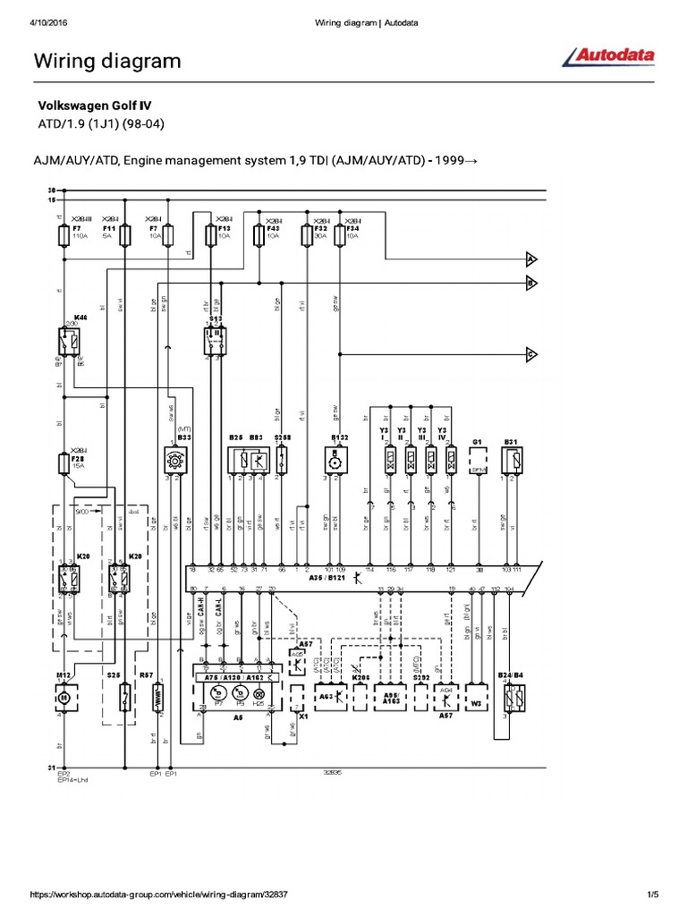 VW Golf 1.9tdi PD Atd Engine Edc15p | PDF